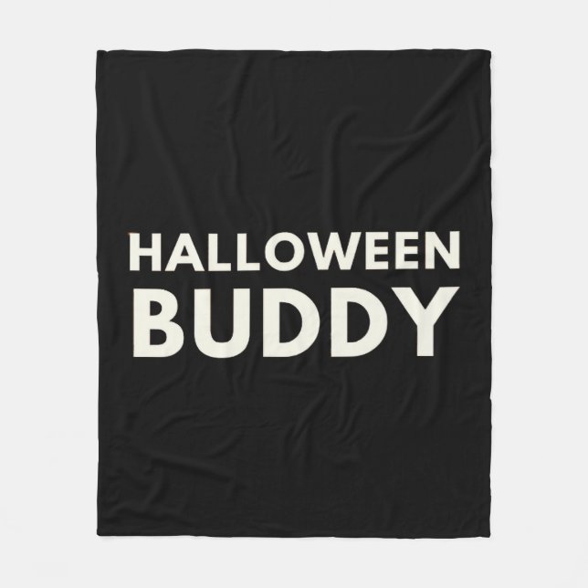 Couverture Polaire Halloween Buddy (Devant)