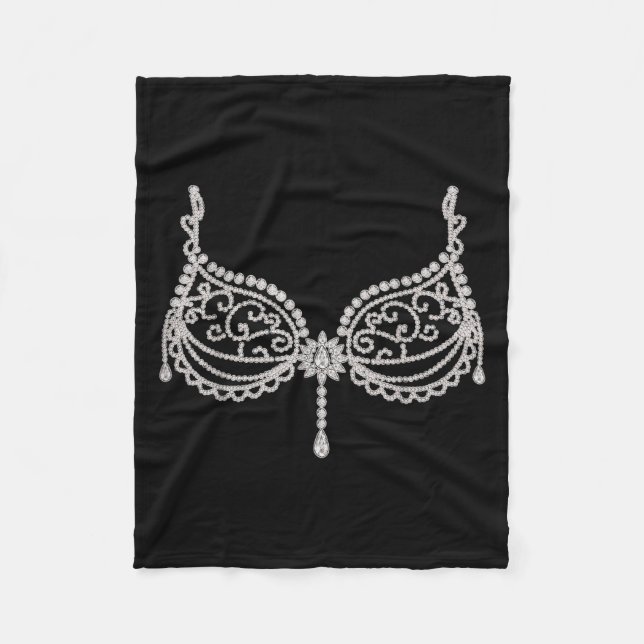 Couverture Polaire Halloween Costume Show Girl  (Devant)