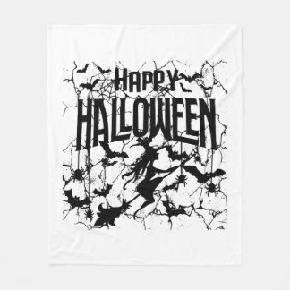Couverture Polaire Halloween Happy Halloween