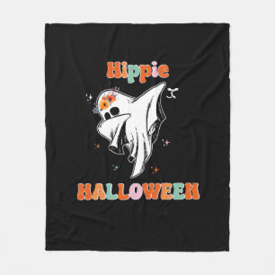 Couverture Polaire Halloween hippie