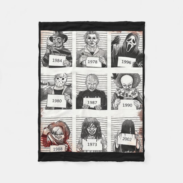 Couverture Polaire Halloween légendes Déplaisantes tueur Musiques Hor (Devant)