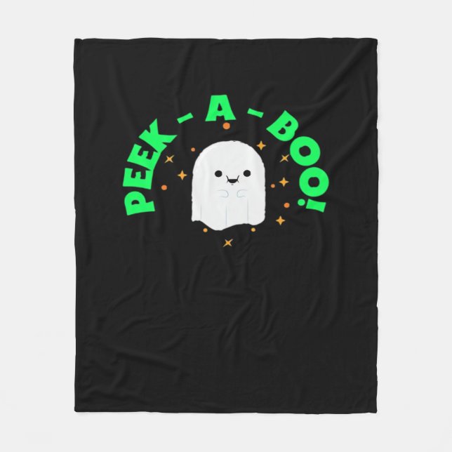Couverture Polaire Halloween - Peekabo (Devant)