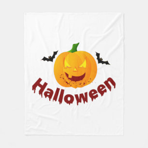 Couverture Polaire Halloween sanglant