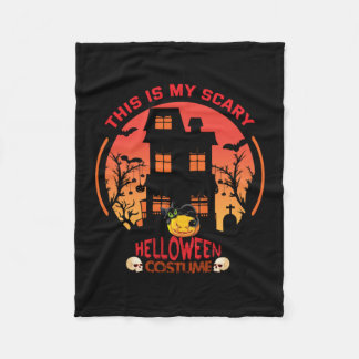 Couverture Polaire Halloween This Is My Scary Helloween Costume