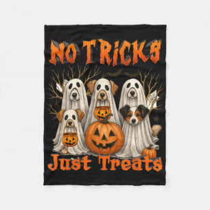 Couverture Polaire Halloween Vibes Saison Éffrayante Chien Maman Pas 