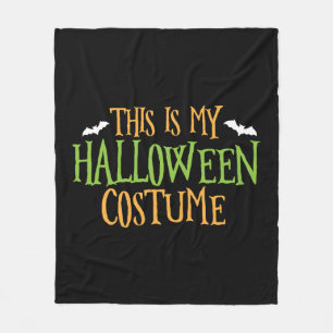 Couverture Polaire Halloween - Voici Mon Costume D'Halloween