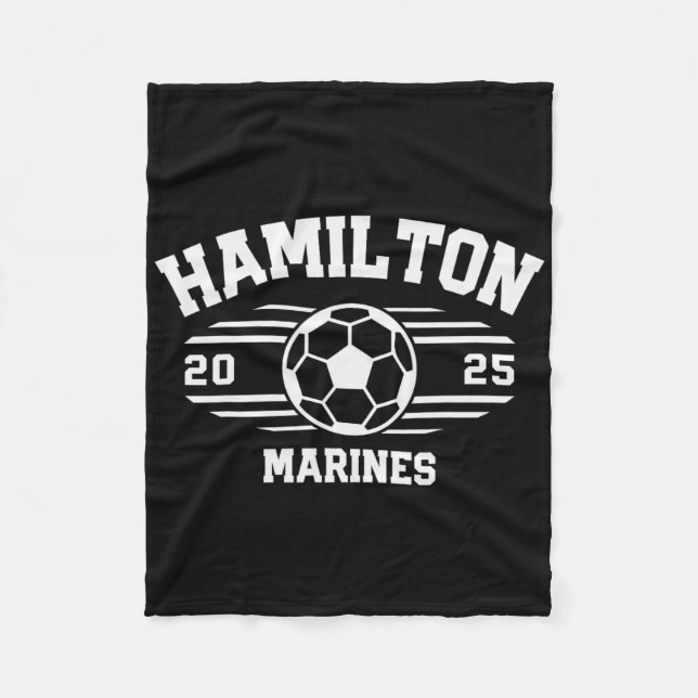 Couverture Polaire Hamilton Marines Soccer Bylaw 2025 ÉS  (Devant)