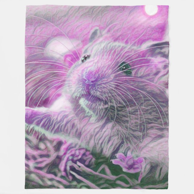Couverture Polaire hamster animal smartmix (Devant)