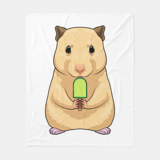 Couverture Polaire Hamster Popsicle (Devant)