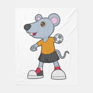 Couverture Polaire Handball de souris