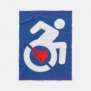 Couverture Polaire Handicapé de l'amour