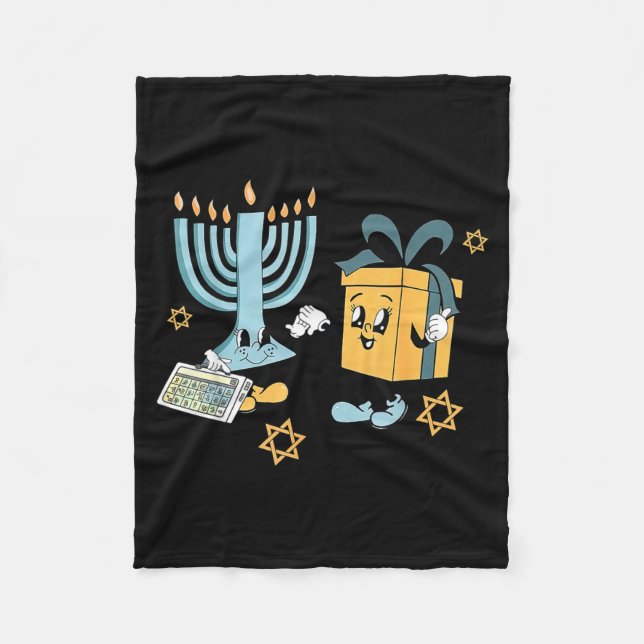 Couverture Polaire Hanukkah Aac Speech Therast Slp Communication Acce (Devant)