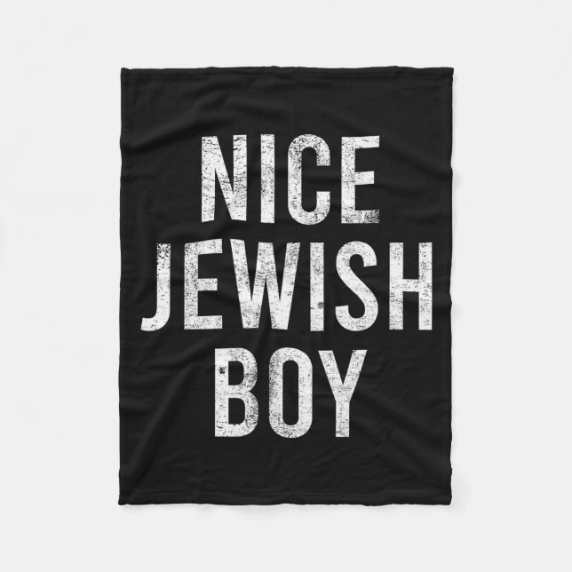 Couverture Polaire Hanukkah Nice Jewish Boy Cool Chanukah Festival Je (Devant)