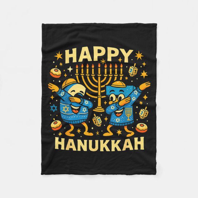 Couverture Polaire Happy 67 Hanukkah Funny Holiday Meme Design  (Devant)
