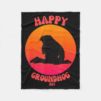 Couverture Polaire Happy Groundhog Day _5