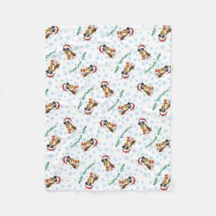 Couverture Polaire Happy Howlidays Boxer Fleece Blanket