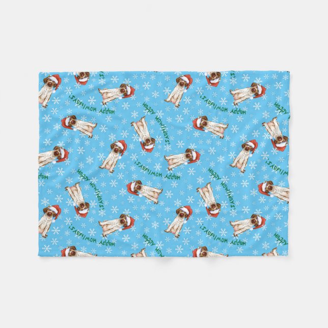Couverture Polaire Happy Howlidays GWP Fleece Blanket (Devant (Horizontal))
