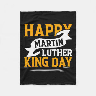 Couverture Polaire Happy Martin Luther King Sticker