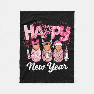 Couverture Polaire Happy New Year Labor Delivery L&amp;d Nurse Nye Pa