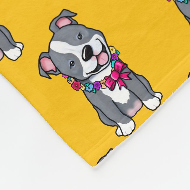 Couverture Polaire Happy Pit Taureau Blanket (Coin)