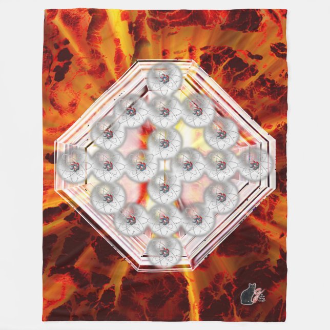 Couverture Polaire Hard Rock Vertical (Devant)