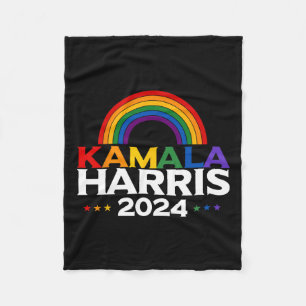 Couverture Polaire Harris 2024 Rainbow Flag Gay pride Lgbt