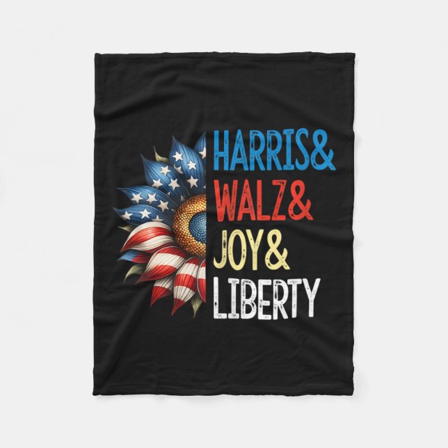 Couverture Polaire Harris Wheimer Joy Liberty - Harris Waltz 2024 Ret (Devant)