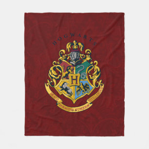 Couverture Polaire Harry Potter   Armoirie de Poudlard - Complète