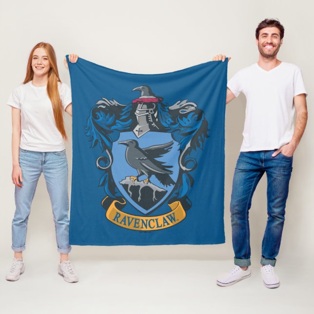 Couverture Polaire Harry Potter | Armoiries de Ravenclaw (En situation)