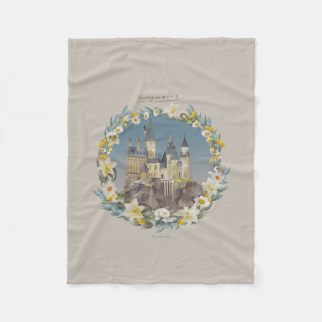 COUVERTURE POLAIRE HARRY POTTER™ | CHÂTEAU HOGWARTS™ (Devant)