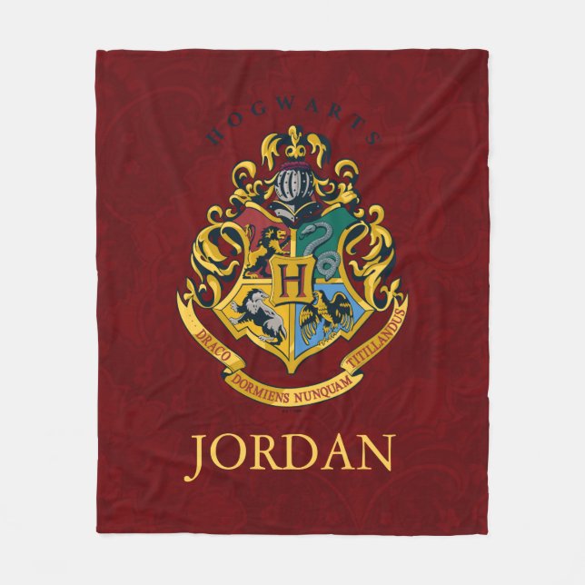 Couverture Polaire Harry Potter | Hogwarts Crest - Full (Devant)