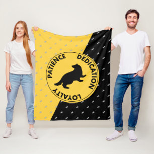 Couverture Polaire Harry Potter   HUFFLEPUFF™ Caractéristiques graphi