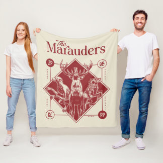Couverture Polaire HARRY POTTER™ Les Marauders Animagus Graphisme