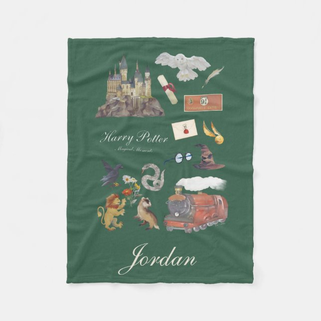 Couverture Polaire HARRY POTTER™ | Moments Magiques (Devant)