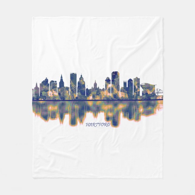 Couverture Polaire Hartford Skyline (Devant)