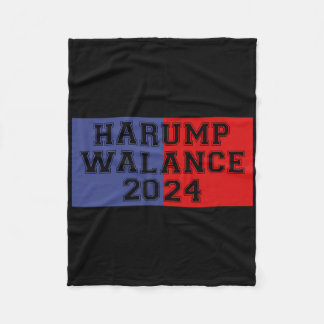 Couverture Polaire Harump Walance 2024 Shirt Harris Trump Wheimer Van