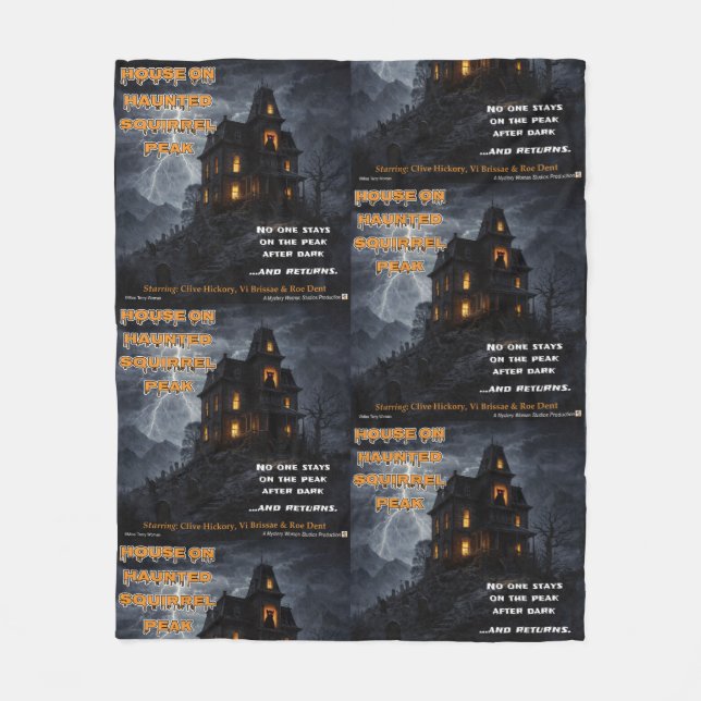 Couverture Polaire Haunted Squirrel Peak (Devant)