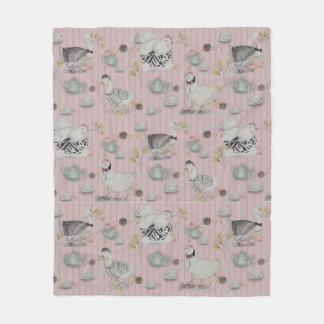 Couverture Polaire Haute Couture Poulet