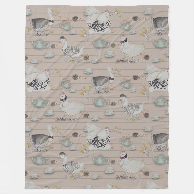 Couverture Polaire Haute Couture Print Kidsroom (Devant)