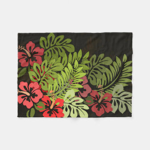Couverture Polaire Hawaii Aloha Flower Art Print