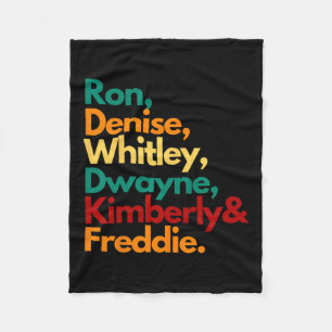 Couverture Polaire Hbcu Black College Gradués Whitley Retro Pour Wom