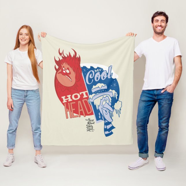 Couverture Polaire Heat Miser Hot Head & Snow Miser M. Cool (En situation)