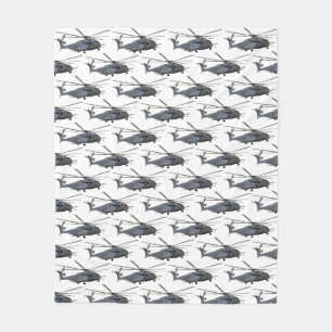 Couverture Polaire Hélicoptère militaire MH-53
