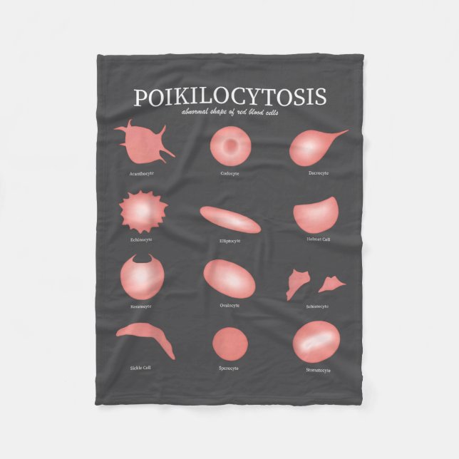 Couverture Polaire Hematology Red Blood Cell Laboratory Science Hemat (Devant)