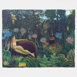 Couverture Polaire Henri Rousseau - Le Rêve / The Dream