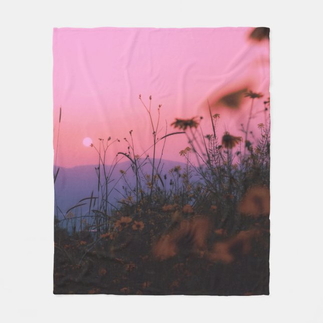 Couverture Polaire Herbe naturelle (Devant)
