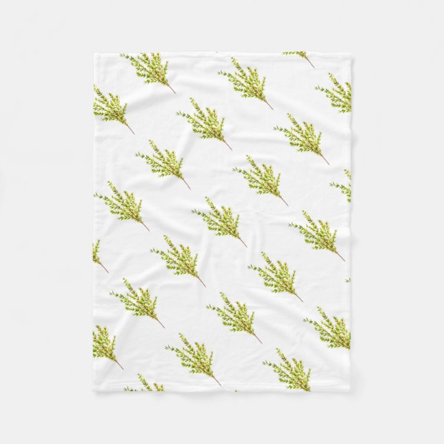 Couverture Polaire Herbes de thym Herbes botaniques (Devant)
