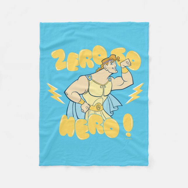 Couverture Polaire Hercules - Zero to Hero Fleece Blanket (Devant)