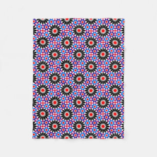 Couverture Polaire Héritage mosaïque : Art Zellige andalou marocain