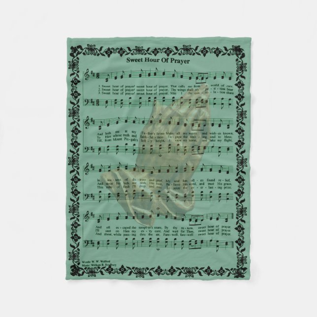 COUVERTURE POLAIRE HEURE DOUCE DE PRIÈRE (Devant)